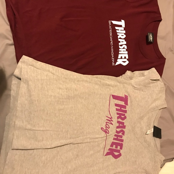 Thrasher Tops - Two Thrasher t-shirts
